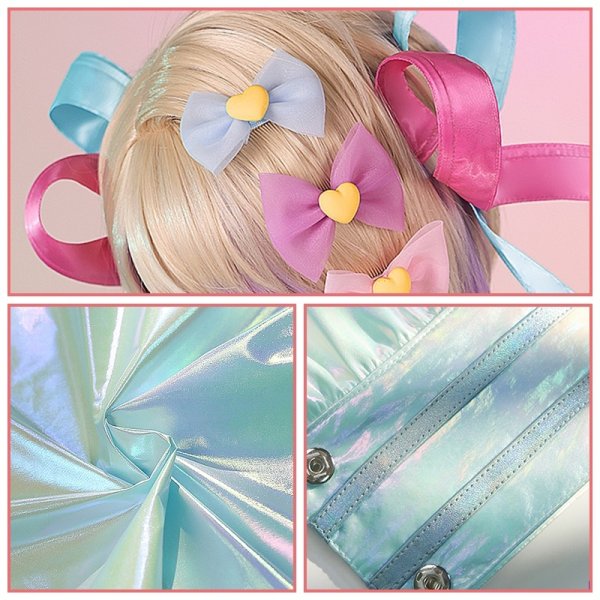 画像6: 【三分妄想】NEEDY GIRL OVERDOSE 二ーディガールオーバードーズ 超てんちゃん コスチューム コスプレ衣装/ウィッグ (6)