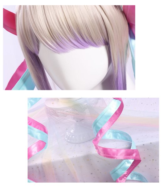 画像12: 【三分妄想】NEEDY GIRL OVERDOSE 二ーディガールオーバードーズ 超てんちゃん コスチューム コスプレ衣装/ウィッグ (12)