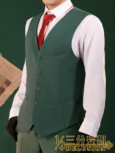 画像6: 【三分妄想】SPY×FAMILY スパイファミリー ロイド・フォージャー  黄昏  たそがれ  コスチューム コスプレ衣装/ウィッグ (6)