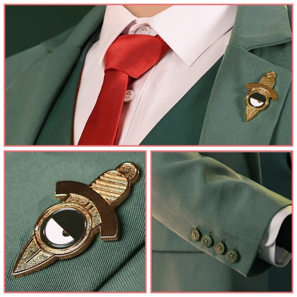 画像8: 【三分妄想】SPY×FAMILY スパイファミリー ロイド・フォージャー  黄昏  たそがれ  コスチューム コスプレ衣装/ウィッグ (8)