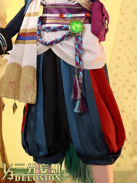 画像8: 【三分妄想】原神 Genshin  ティナリ Tighnari コスチューム コスプレ衣装/ウィッグ/靴  (8)