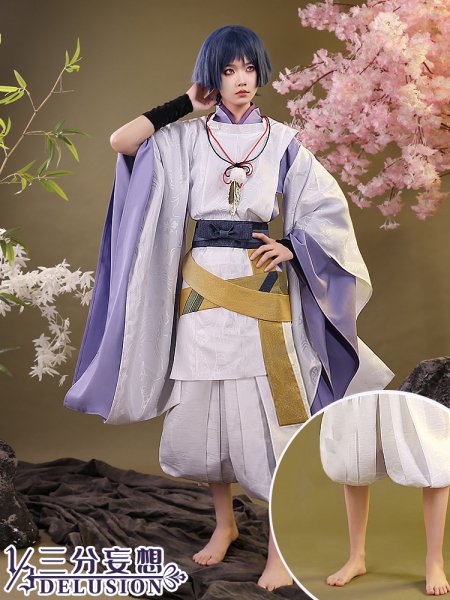 画像2: 【三分妄想】原神 Genshin  スカラマシュ  傾奇者  コスプレ衣装 コスチューム  (2)