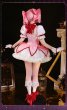 画像4: 【三分妄想】魔法少女まどか☆マギカ 鹿目まどか 魔法少女コス コスプレ衣装/ウィッグ コスチューム  (4)