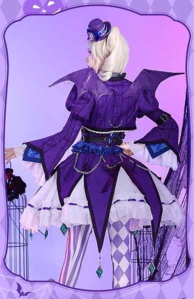 画像3: 【三分妄想】アイカツ！アイドルカツドウ！ 藤堂ユリカ  [ゴスマジック]  コスチューム コスプレ衣装/ウィッグ (3)