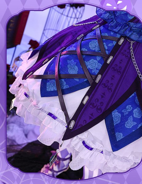 画像6: 【三分妄想】アイカツ！アイドルカツドウ！ 藤堂ユリカ  [ゴスマジック]  コスチューム コスプレ衣装/ウィッグ (6)