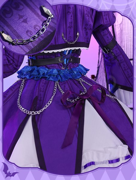 画像8: 【三分妄想】アイカツ！アイドルカツドウ！ 藤堂ユリカ  [ゴスマジック]  コスチューム コスプレ衣装/ウィッグ (8)