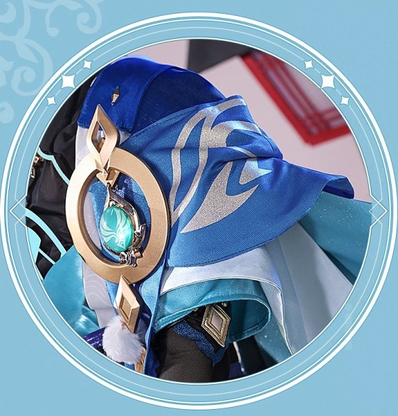 画像10: 【三分妄想】原神 Genshin  スカラマシュ  放浪者  wanderer  コスプレ衣装/ウィッグ/下駄  通常インナー版  コスチューム  (10)