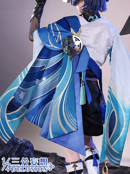 画像7: 【三分妄想】原神 Genshin  スカラマシュ  放浪者  wanderer  コスプレ衣装/ウィッグ/下駄  通常インナー版  コスチューム  (7)