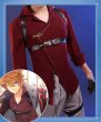 画像11: 【三分妄想】原神 Genshin タルタリヤ Tartaglia シャツ修正版 コスプレ衣装/ウィッグ/靴  コスチューム  (11)