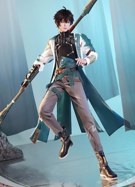 画像2: 【三分妄想】崩壊：スターレイル 丹恒  たんこう コスプレ衣装/ウィッグ/靴  コスチューム  (2)