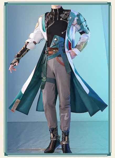 画像3: 【三分妄想】崩壊：スターレイル 丹恒  たんこう コスプレ衣装/ウィッグ/靴  コスチューム  (3)