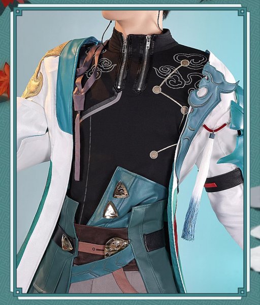 画像5: 【三分妄想】崩壊：スターレイル 丹恒  たんこう コスプレ衣装/ウィッグ/靴  コスチューム  (5)