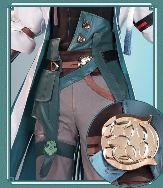 画像7: 【三分妄想】崩壊：スターレイル 丹恒  たんこう コスプレ衣装/ウィッグ/靴  コスチューム  (7)