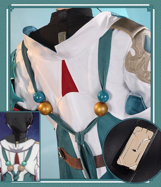 画像8: 【三分妄想】崩壊：スターレイル 丹恒  たんこう コスプレ衣装/ウィッグ/靴  コスチューム  (8)