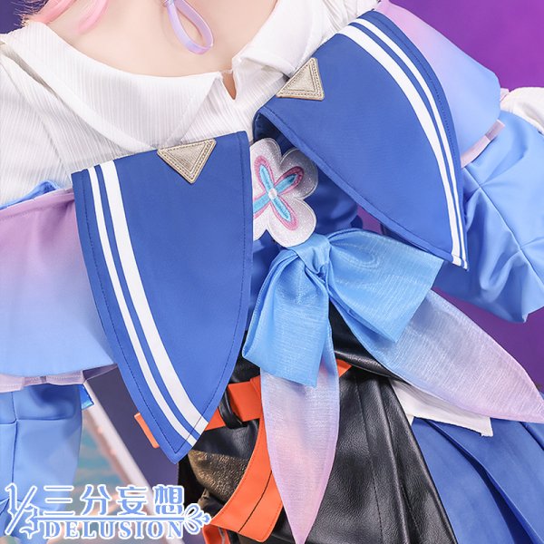 画像4: 【三分妄想】崩壊:スターレイル HonkaiStarRail 三月なのか コスチューム コスプレ衣装/ウィッグ/靴 (4)