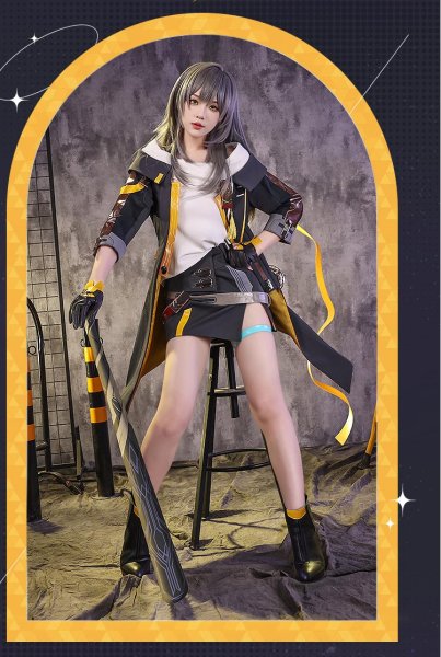 画像3: 【三分妄想】崩壊：スターレイル HonkaiStarRail  開拓者 星  Stelle コスチューム コスプレ衣装/ウィッグ/靴 (3)