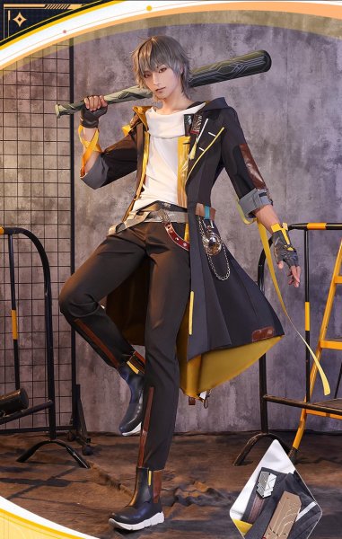 画像2: 【三分妄想】崩壊：スターレイル HonkaiStarRail  開拓者 穹  Caelus コスチューム コスプレ衣装/ウィッグ/靴 (2)