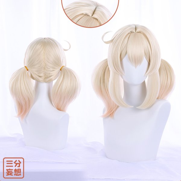 画像19: 【三分妄想】原神 Genshin クレー新衣装「星燭に揺れる爛花」コスチューム  コスプレ衣装/ウィッグ (19)