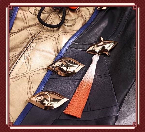 画像11: 【三分妄想】崩壊:スターレイル HonkaiStarRail  刃  ジン  Blade コスチューム コスプレ衣装/ウィッグ/靴 (11)