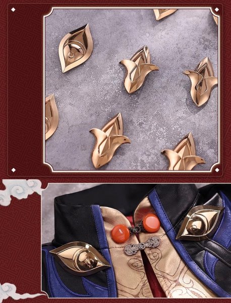 画像12: 【三分妄想】崩壊:スターレイル HonkaiStarRail  刃  ジン  Blade コスチューム コスプレ衣装/ウィッグ/靴 (12)