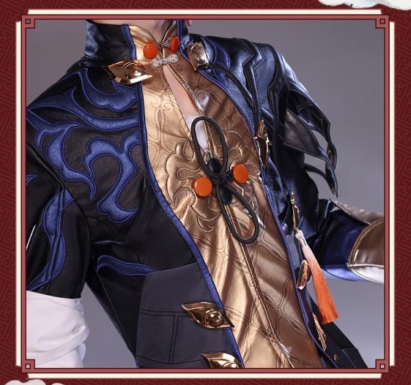 画像3: 【三分妄想】崩壊:スターレイル HonkaiStarRail  刃  ジン  Blade コスチューム コスプレ衣装/ウィッグ/靴 (3)