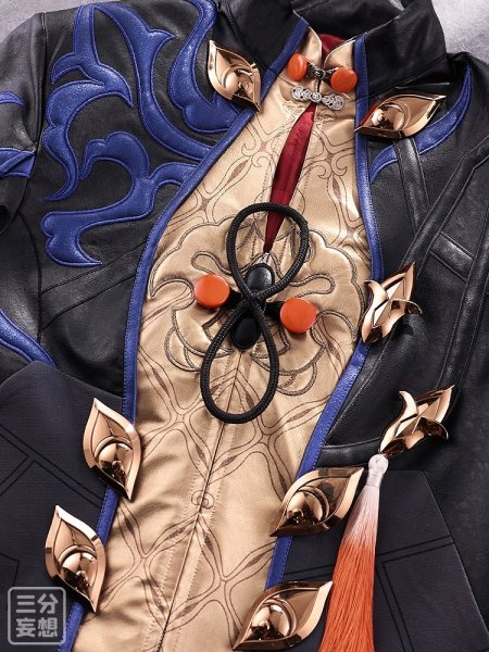 画像4: 【三分妄想】崩壊:スターレイル HonkaiStarRail  刃  ジン  Blade コスチューム コスプレ衣装/ウィッグ/靴 (4)