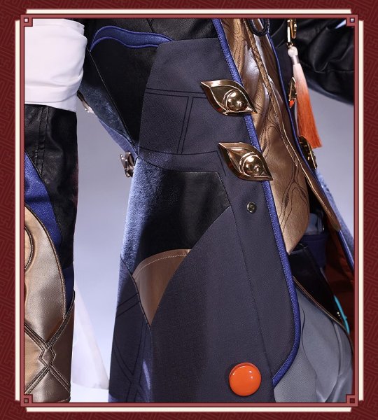 画像5: 【三分妄想】崩壊:スターレイル HonkaiStarRail  刃  ジン  Blade コスチューム コスプレ衣装/ウィッグ/靴 (5)