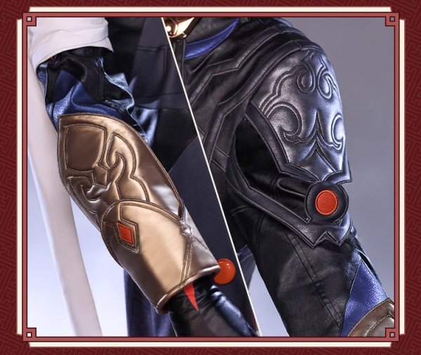 画像6: 【三分妄想】崩壊:スターレイル HonkaiStarRail  刃  ジン  Blade コスチューム コスプレ衣装/ウィッグ/靴 (6)