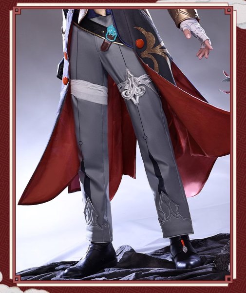 画像7: 【三分妄想】崩壊:スターレイル HonkaiStarRail  刃  ジン  Blade コスチューム コスプレ衣装/ウィッグ/靴 (7)