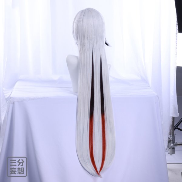 画像19: 【三分妄想】原神 Genshin「召使」アルレッキーノ Arlecchino  コスプレ衣装/ウィッグ/靴  コスチューム  (19)