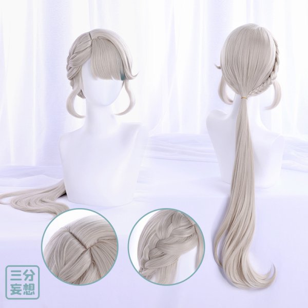 画像18: 【三分妄想】原神 Genshin  リネット  Lynette  コスプレ衣装/ウィッグ/靴  コスチューム  (18)