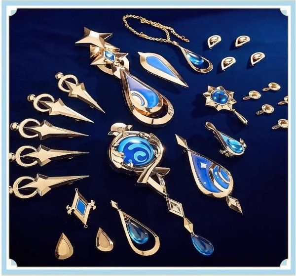 画像6: 【三分妄想】原神 Genshin 白Ver フリーナ/Furina フォカロルス/Focalors 付けまつ毛付き コスチューム コスプレ衣装/ウィッグ/靴 (6)