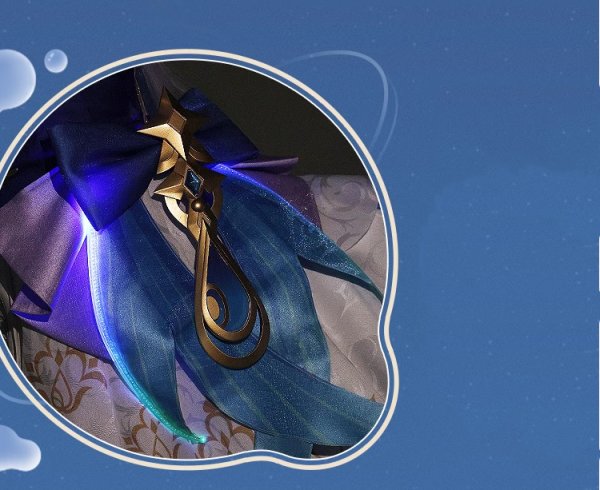 画像10: 【三分妄想】原神 Genshin 白Ver フリーナ/Furina フォカロルス/Focalors 付けまつ毛付き コスチューム コスプレ衣装/ウィッグ/靴 (10)