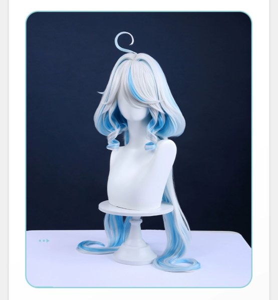 画像20: 【三分妄想】原神 Genshin 白Ver フリーナ/Furina フォカロルス/Focalors 付けまつ毛付き コスチューム コスプレ衣装/ウィッグ/靴 (20)