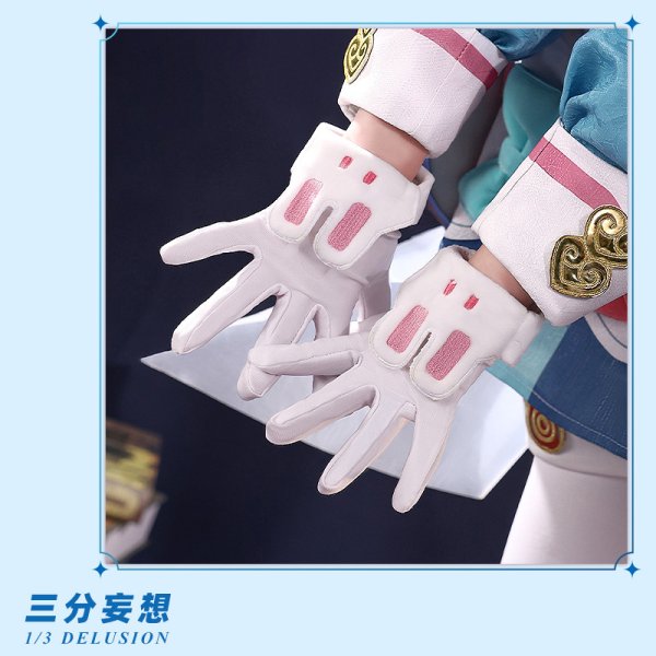 画像4: 【三分妄想】原神 Genshin  シグウィン  Sigewinne  コスプレ衣装/ウィッグ/靴  コスチューム  (4)