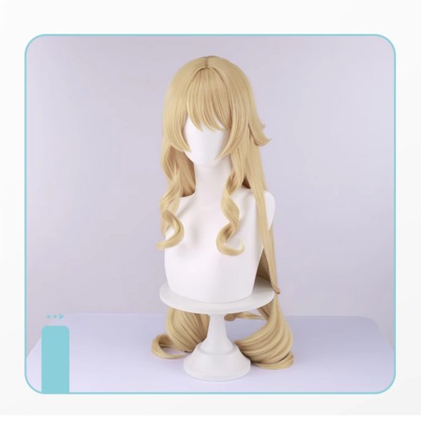 画像9: 【三分妄想】原神 Genshin  ナヴィア Navia コスチューム コスプレ衣装/ウィッグ/靴  (9)