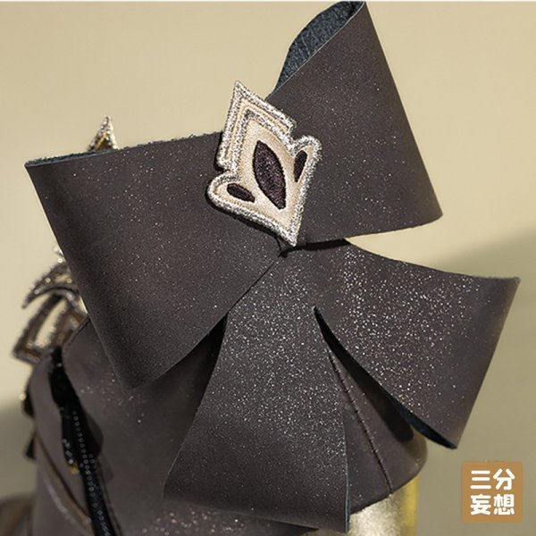 画像19: 【三分妄想】原神 Genshin  ナヴィア Navia コスチューム コスプレ衣装/ウィッグ/靴  (19)