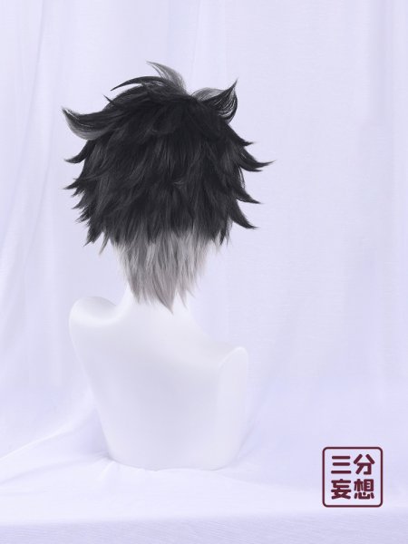 画像11: 【三分妄想】原神 Genshin リオセスリ Wriothesley  レグカバー付き コスチューム コスプレ衣装/ウィッグ (11)