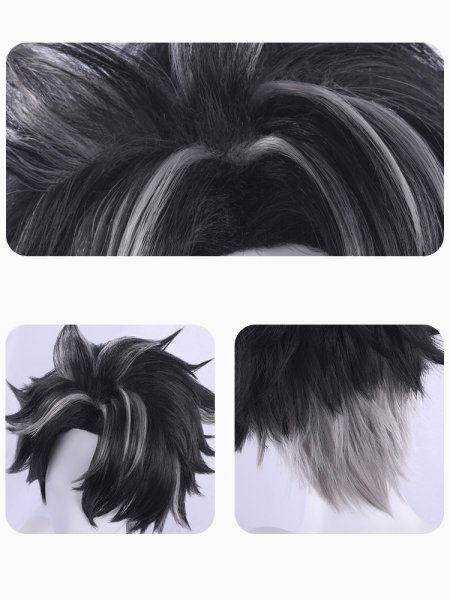 画像13: 【三分妄想】原神 Genshin リオセスリ Wriothesley  レグカバー付き コスチューム コスプレ衣装/ウィッグ (13)