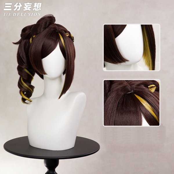 画像8: 【三分妄想】原神 Genshin 千織  Chiori  コスチューム  コスプレ衣装/ウィッグ/靴 (8)