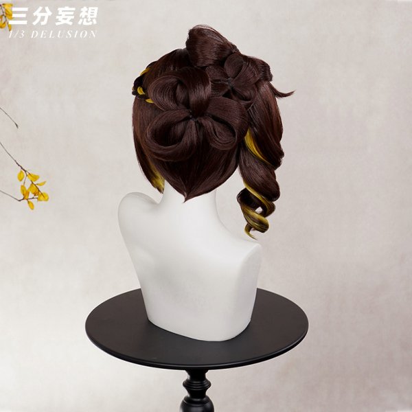 画像10: 【三分妄想】原神 Genshin 千織  Chiori  コスチューム  コスプレ衣装/ウィッグ/靴 (10)