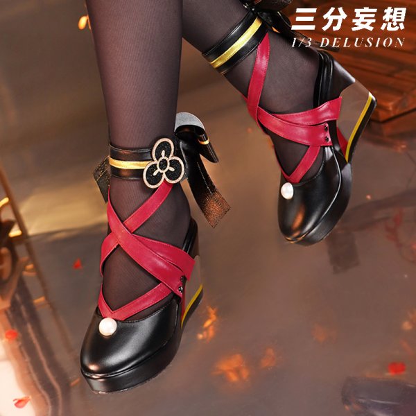 画像15: 【三分妄想】原神 Genshin 千織  Chiori  コスチューム  コスプレ衣装/ウィッグ/靴 (15)