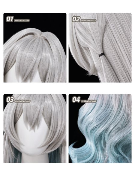 画像14: 【三分妄想】崩壊：スターレイル HonkaiStarRail ホタル Firefly コスプレ衣装/ウィッグ/靴  コスチューム  (14)