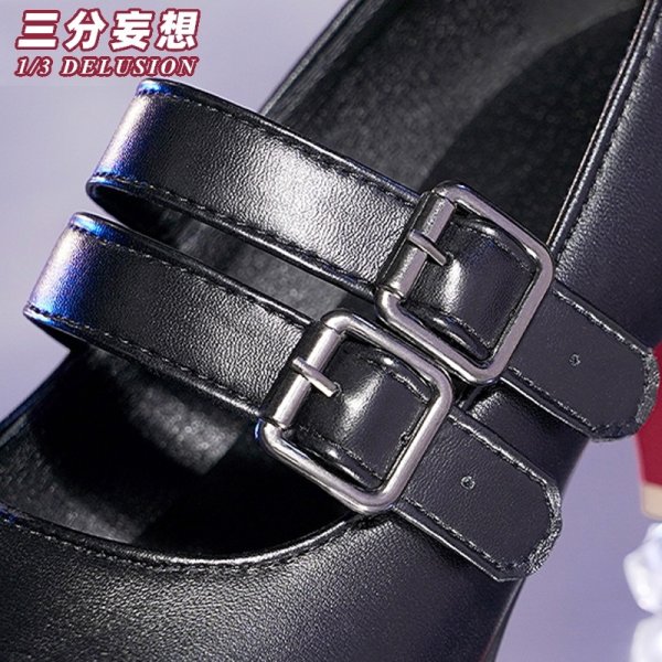 画像18: 【三分妄想】ゼンレスゾーンゼロ ZZZ エレン・ジョー コスプレ衣装/ウィッグ/靴  コスチューム  (18)