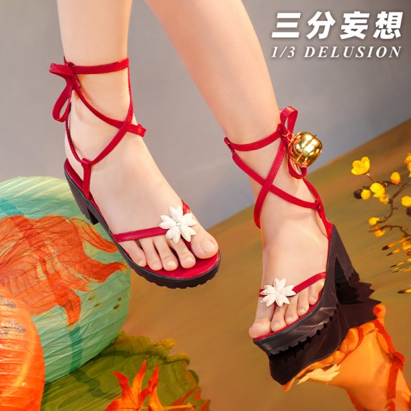 画像15: 【三分妄想】崩壊：スターレイル HonkaiStarRail  花火  Sparkle コスチューム コスプレ衣装/ウィッグ/靴 (15)