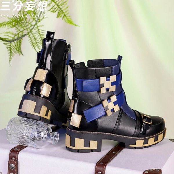 画像11: 【三分妄想】原神 Genshin ナタ キィニチ  Kinich コスチューム コスプレ衣装/ウィッグ/靴 (11)