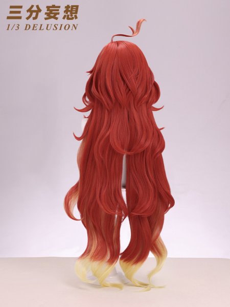 画像8: 【三分妄想】原神 Genshin ナタ マーヴィカ  Mavuika コスチューム コスプレ衣装/ウィッグ/靴 (8)