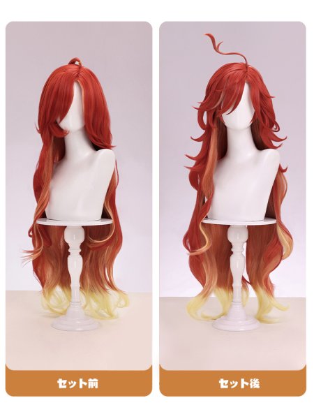 画像11: 【三分妄想】原神 Genshin ナタ マーヴィカ  Mavuika コスチューム コスプレ衣装/ウィッグ/靴 (11)