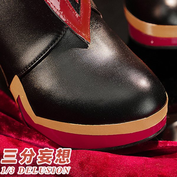 画像17: 【三分妄想】原神 Genshin ナタ マーヴィカ  Mavuika コスチューム コスプレ衣装/ウィッグ/靴 (17)