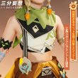 画像2: 【三分妄想】原神 Genshin カチーナ  Kachina コスチューム コスプレ衣装/ウィッグ/靴 (2)